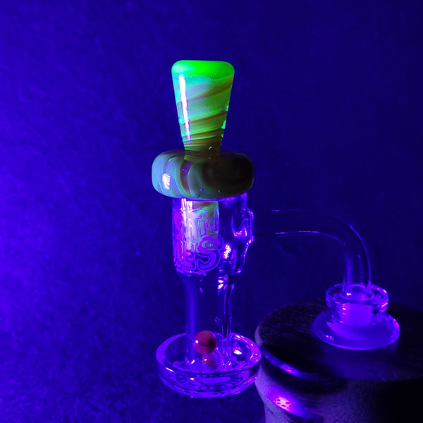 Onlyzamasu - UV Slurper Set (Marble/Cap & 2 Pearls)