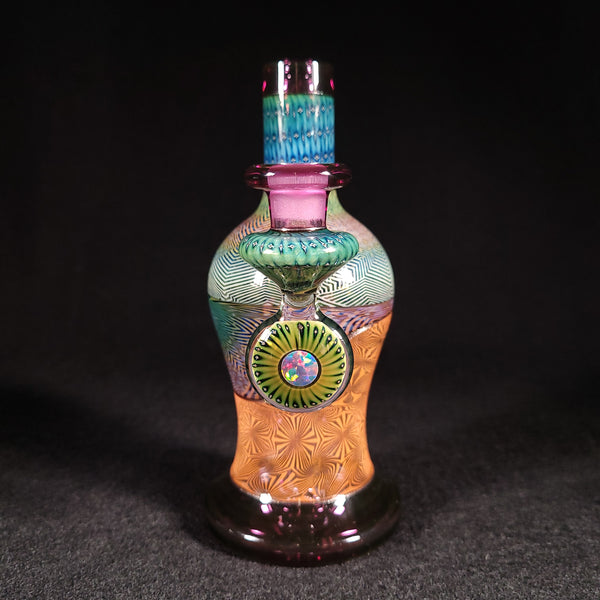 Steve Sizelove - Vibe Vase - Layered Fume Retti / Bubble Trap / Gold Violet /Steel Wool Lippies