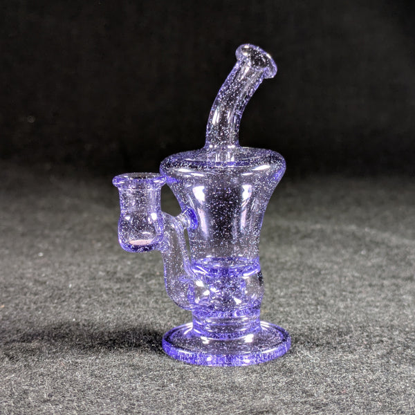 Blais Glass - 6mm Purple Lollipop Nano Jammer