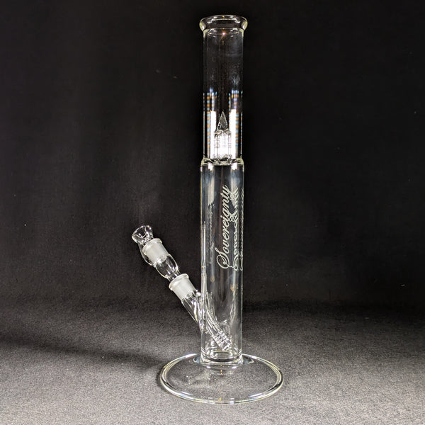 Sovereignty Glass - 2026 Clear Diffy Tube w/ Removable 180 Gridded Downstem