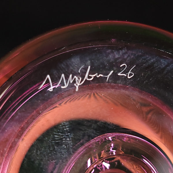 Steve Sizelove - Vibe Vase - Layered Fume Retti / Bubble Trap / Gold Violet /Steel Wool Lippies