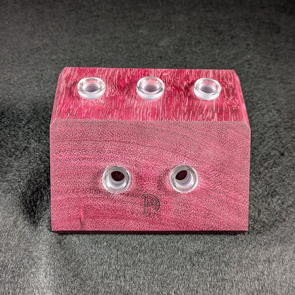 Investinheadies ✖️ Dank Woodworks - Multi-Slot 10mm Banger Blocks