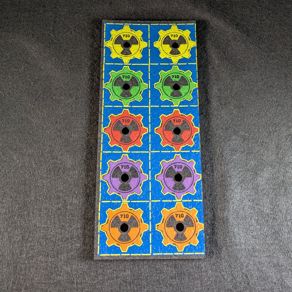 Dark Mountain Cult - Double Strip Radioactive Acid Tabs Marble Holder