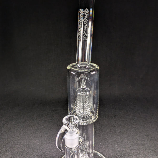 Sovereignty Glass - 2026 Clear G Line 9.5mm 3 Cut to Mini Grid Dome Shelf Bend