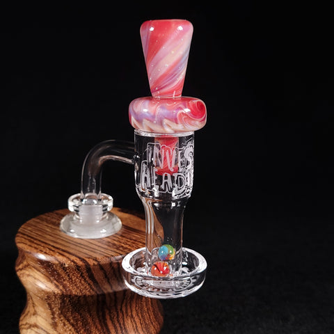 Onlyzamasu - Slurper Set (Marble/Cap & 2 Pearls)