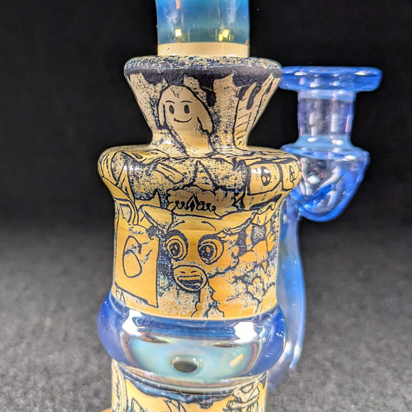 Boro.Vitrics X ProfxGlass - Rick and Morty Carved Collab Blooper