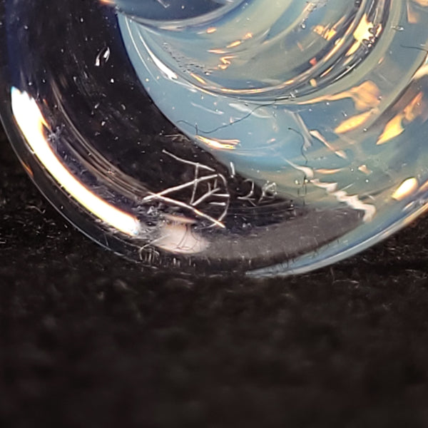 Zach Brown Glass - 2026 Baller UFO Stoppers - Moonstone (double sided hybrid)