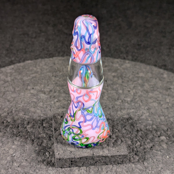 Bluegrass Glass - UV Squiggles Lamp Pendant