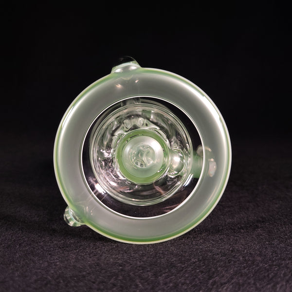 OmGlass.Co - Chromium Faceted Vasuki 2025