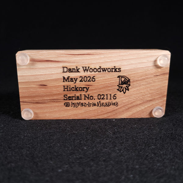 Investinheadies ✖️ Dank Woodworks - Multi-Slot 10mm Banger Blocks