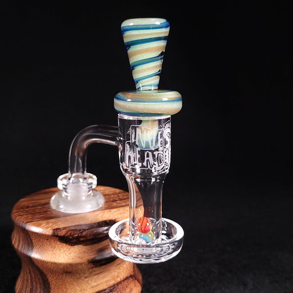 Onlyzamasu - UV Slurper Set (Marble/Cap & 2 Pearls)