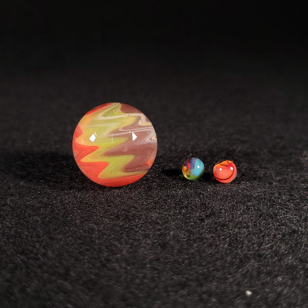 Onlyzamasu - Slurper Set (Marble/Cap & 2 Pearls)