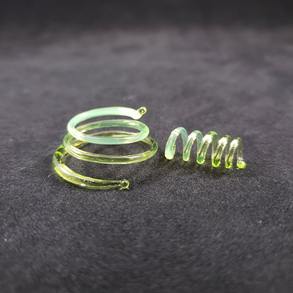Weeje Glass - Green Slyme 💚 Springy Slurper Set