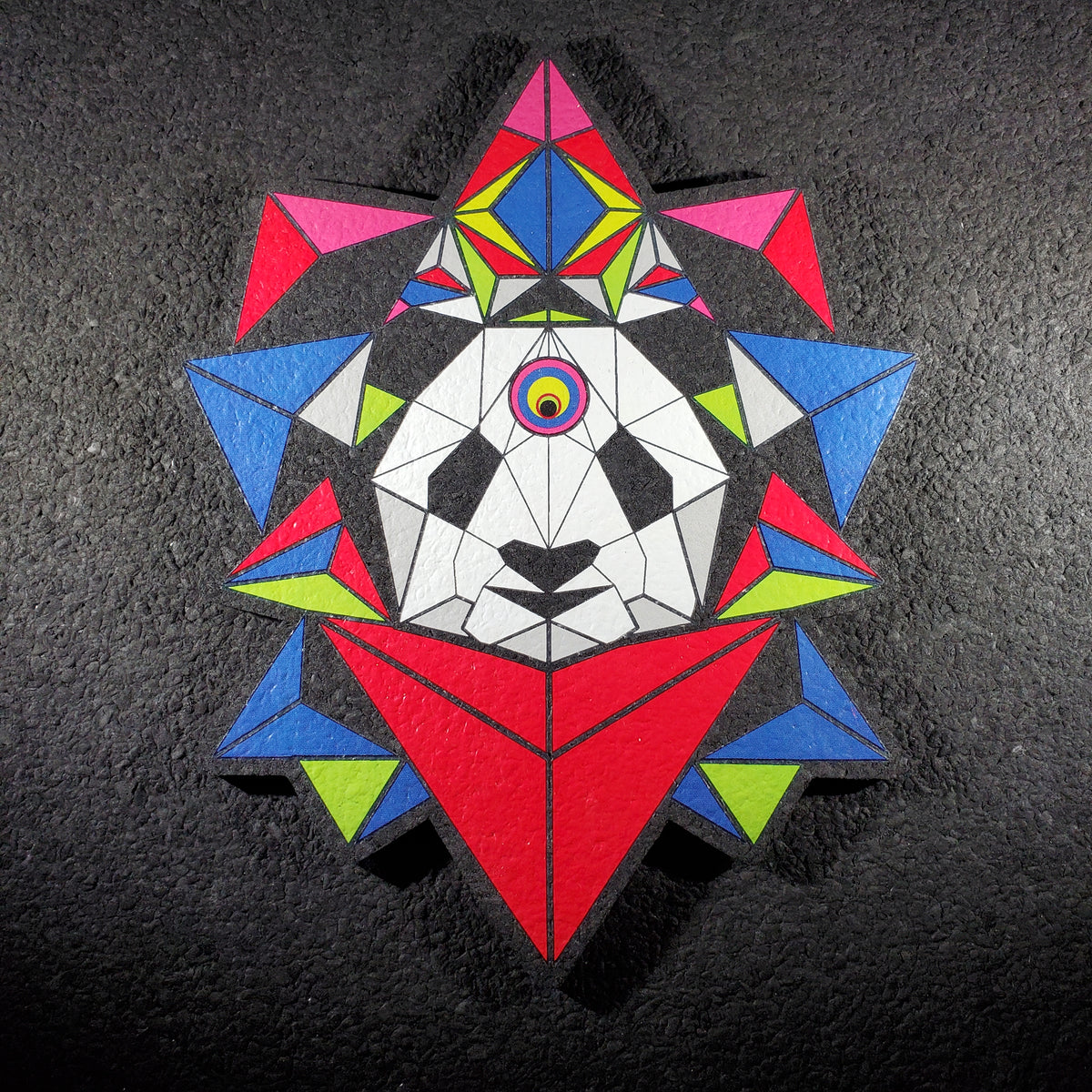 Crystal Farms Collective - 16 Bit Sacred Geometry Panda Moodmat ...