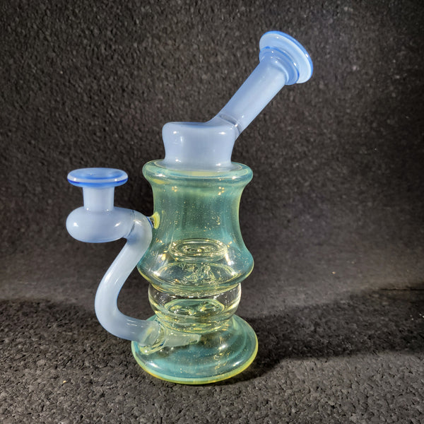 Walmot Glass - 2023 Mini Astro 1.5 Full Color (CFL) Serum/Ghost & Light Blue Satin