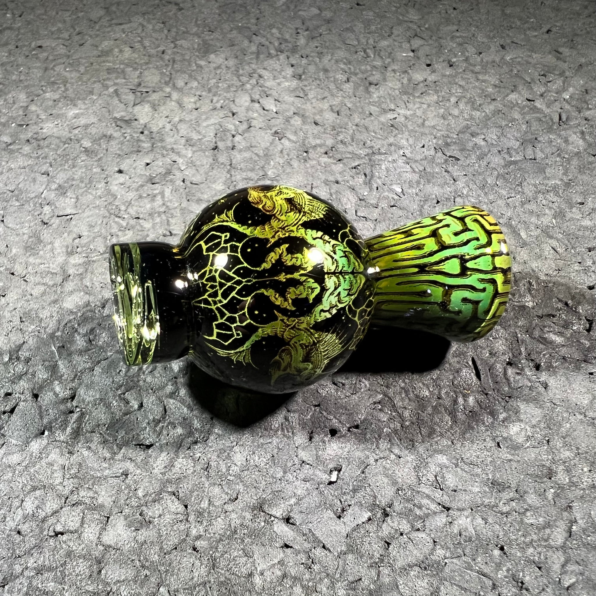 Mothership Glass - Black Adrift Bubble Spinner Cap