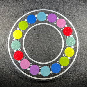 Karma Glass - Rainbow Dot Moodmat