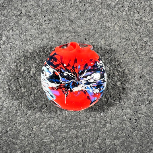 Weeje Glass - Red Squeeje Tech Pendant