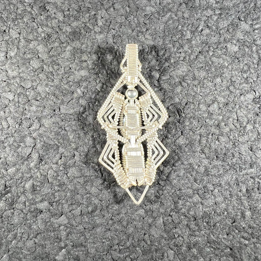 Jason Burruss - Peridot & Aquamarine Silver Wrap