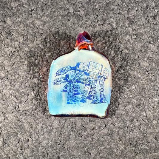 RX Glass - AT-AT Fumed Pendant