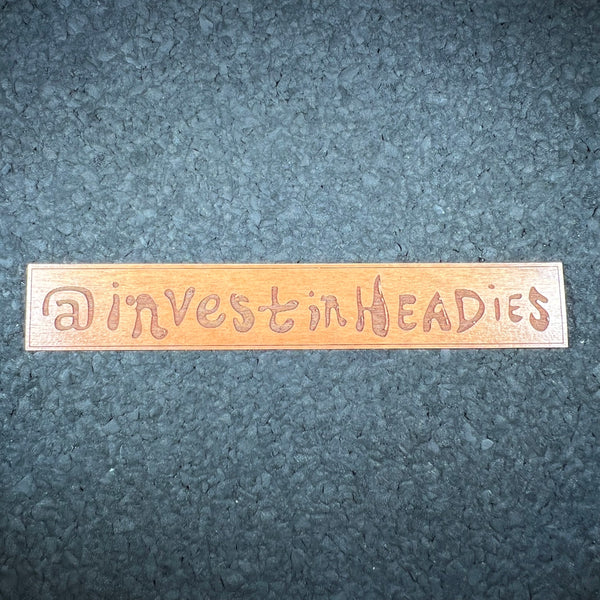 @InvestInHeadies Wooden Peli Sticker