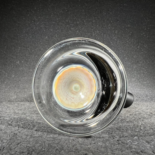 Yunk Glass - Clear & Matte Black 🖤 Carved Minitube