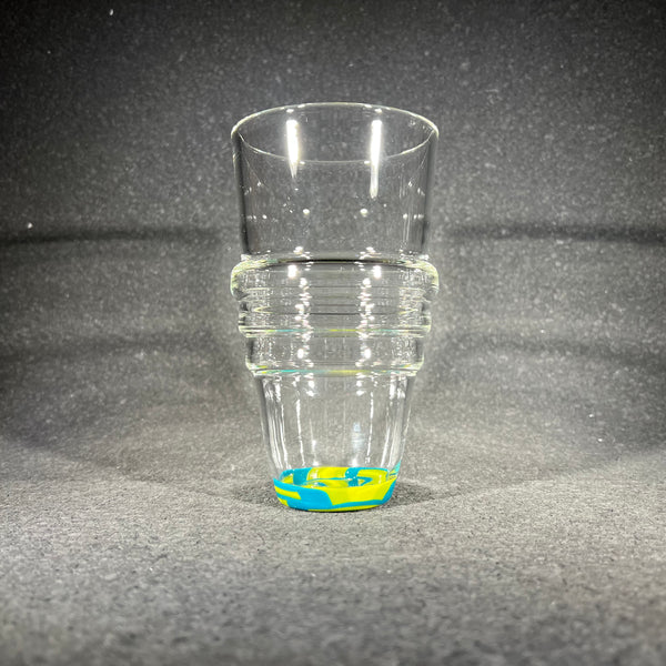 Bojack Blows Glass - Chip Weave Base Beer Glass