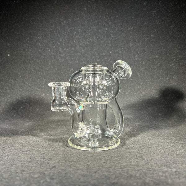 Blais Glass - Clear Pillar Point Recycler