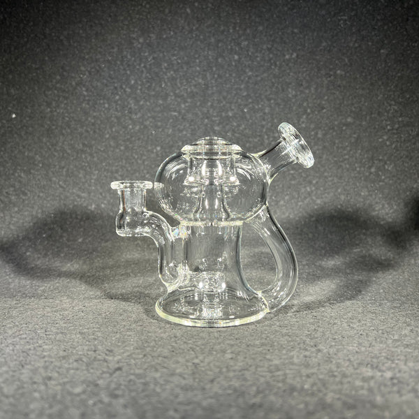Blais Glass - Clear Pillar Point Recycler