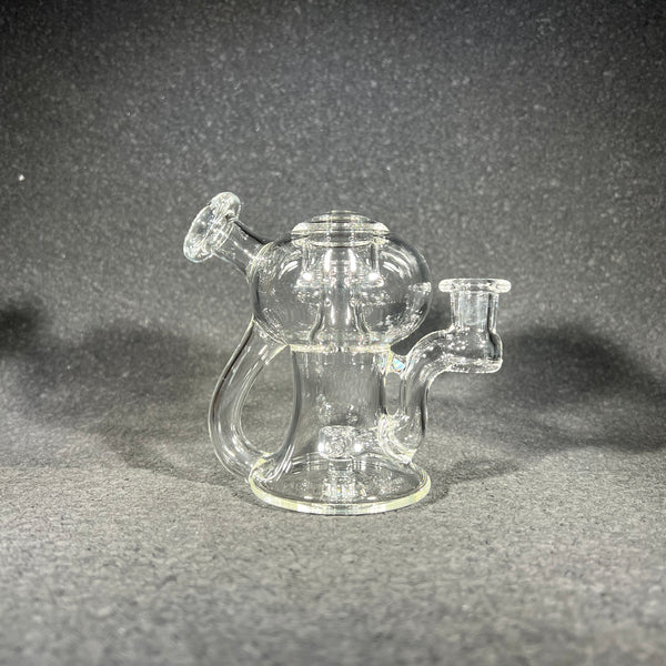 Blais Glass - Clear Pillar Point Recycler