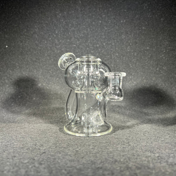 Blais Glass - Clear Pillar Point Recycler