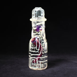 Jack Blew Glass x Avery York - Mini Wookscratch Ramune Bottle