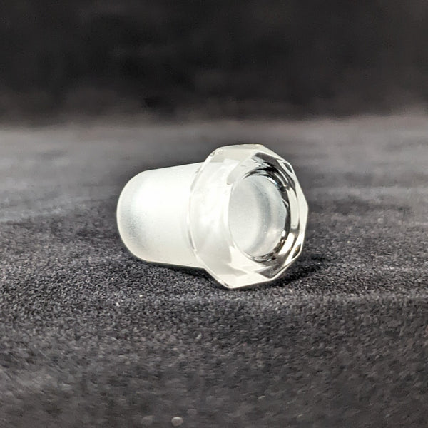 Kovacs Glass - Clear Faceted Reducer (14mm to 10mm)