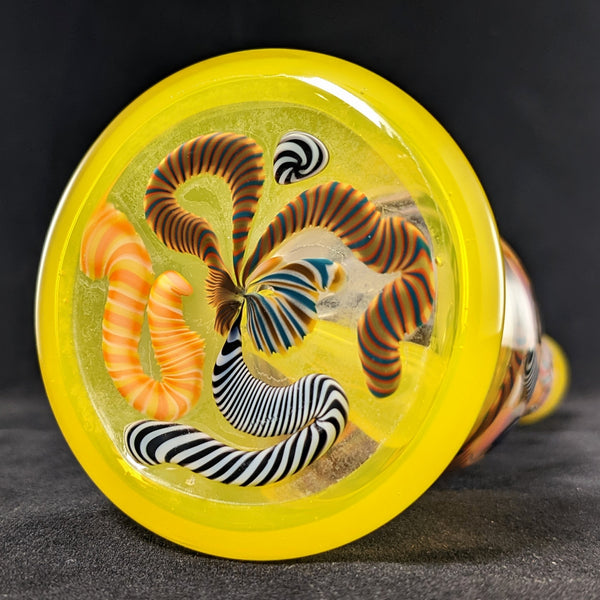 Millennium Glass - OG Lemon Drop - UV Mille Candy Flipper