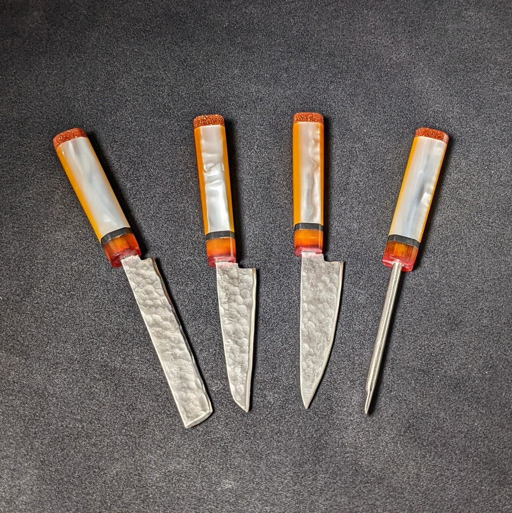 SlabSlicer710 - Kitchen Knife Block Set #3 (Gold Stone) – Invest in Headies