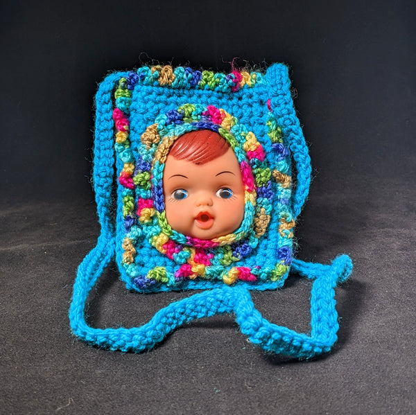 Ebu Knits - Doll Face Necklace Pouch #1