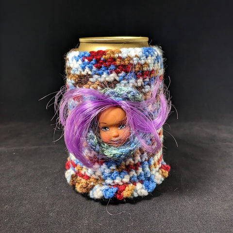 Ebu Knits - Doll Face Beer Coozy