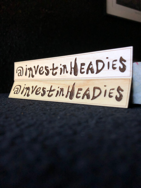 @InvestInHeadies Wooden Peli Sticker