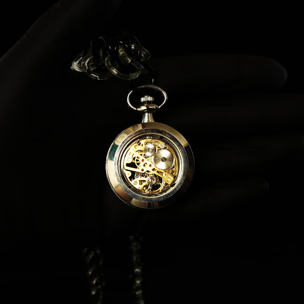 Chainsmokerglass - UV glass chain + pocket watch ⛓️⌚